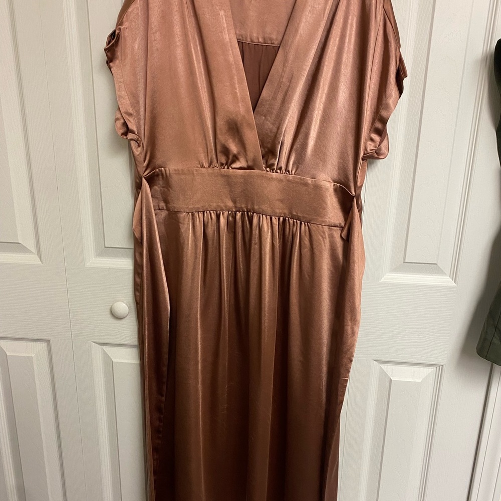 Anne Klein Copper Midi Dress